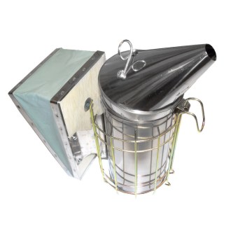 Ahumador grande de acero inoxidable (máx) 28 cm