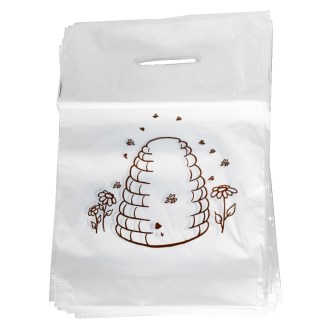 Bolsas de plástico con colmena 25×35 cm - 50 uds