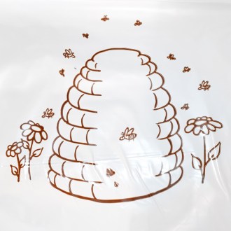 Bolsas de plástico con colmena 25×35 cm - 50 uds