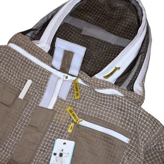 Mono de apicultura con ventilación Elegant Bee talla: S-XXXXL