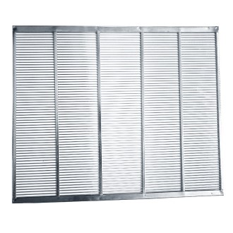 Rejilla excluidora de reinas de acero inoxidable 425x510 mm DE