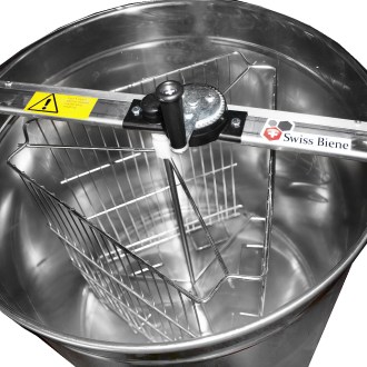 Extractor de miel Swiss Biene 3 cuadros manual P40