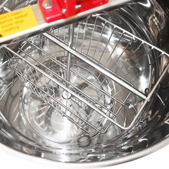 Extractor de miel Mellarius OptiLine 2.r. manual con manivela grande P40