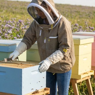 Chaqueta de apicultor con ventilación Elegant Bee talla: S-XXXXL