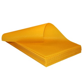 Láminas de cera Langstroth 2/3 (159) - 424x136 mm - laminadas en frío