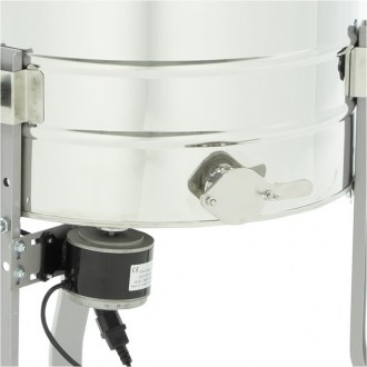 Extractor de miel Lysoň OPTIMA, 4 cuadros, manual-eléctrico 12/230V P60