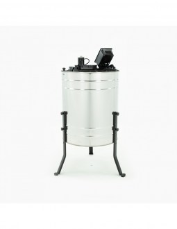 Extractor de miel Lysoň Basic 4 cuadros manual reversible eléctrico 230V Langstroth P60