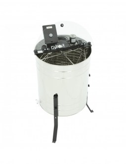 Extractor de miel Lysoň Basic 4 cuadros manual reversible eléctrico 230V Langstroth P60