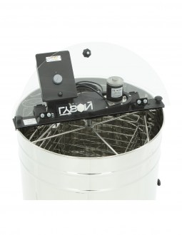 Extractor de miel Lysoň Basic 4 cuadros manual reversible eléctrico 230V Langstroth P60