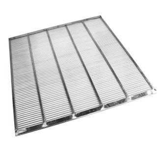 Rejilla excluidora metálica 420x420 mm DE