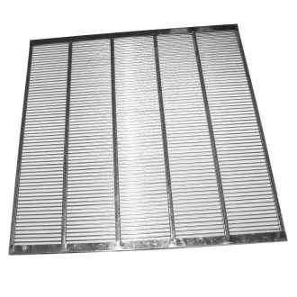 Rejilla excluidora metálica 435x435 mm DE