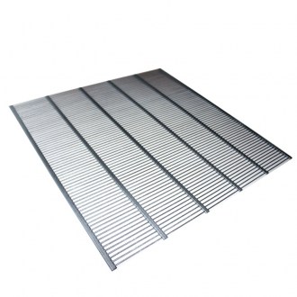 Rejilla excluidora metálica 420x420 mm P