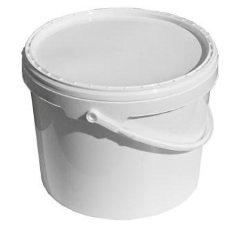 Recipiente de miel de plástico 15 kg blanco