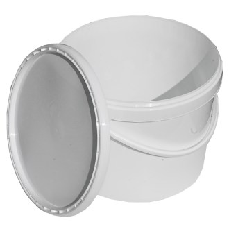 Recipiente de miel de plástico 15 kg blanco