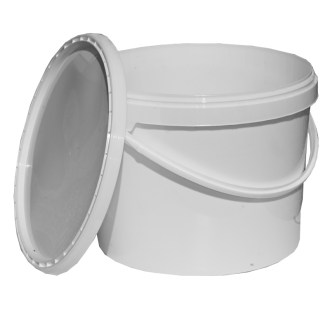 Recipiente de miel de plástico 15 kg blanco