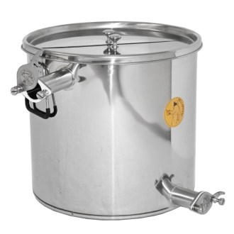 Tanque sedimentador y madurador Mellarius de 50 l con 2 filtros