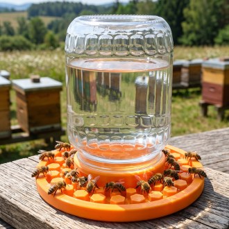 Bebedero para abejas para tarro pequeño diámetro 155