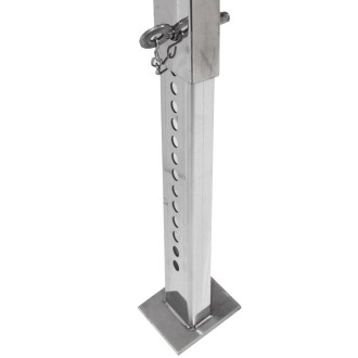 Soporte de acero inoxidable para colmenas 23,5 - 56,5 cm - 1 unidad