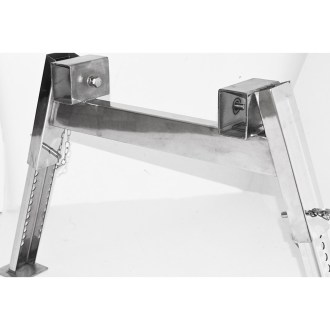 Soporte de acero inoxidable para colmenas 23,5 - 56,5 cm - 1 unidad