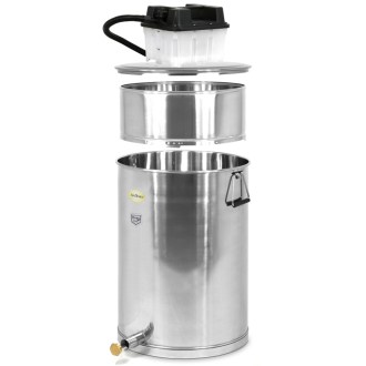 Fundidor de cera y generador de vapor 2 kw - acero inoxidable