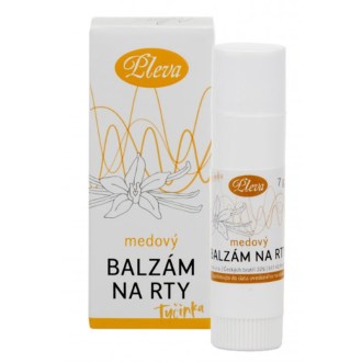 Bálsamo labial de miel con sabor a vainilla Pleva 7 g