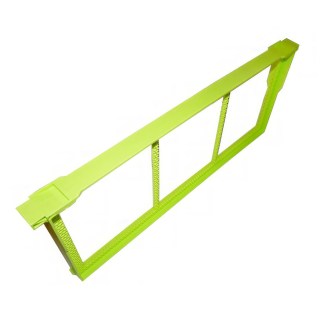 Cuadro de plástico de construcción libre Langstroth 2/3 159 - ter. - verde