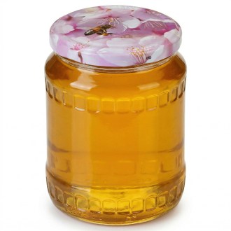 Tapa para frasco TO 82 - flor rosa - HO11