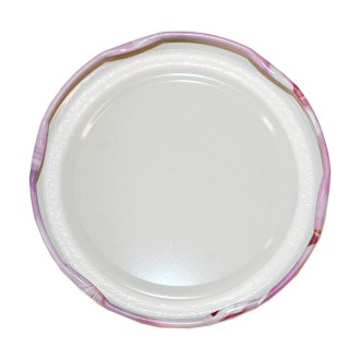 Tapa para frasco TO 82 - flor rosa - HO11