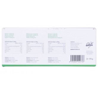 Miel Pleva - jengibre, polen de flores y ginseng en miel - 3 x 170 g