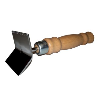 Raspador para limpiar rejillas excluidoras - acero inoxidable