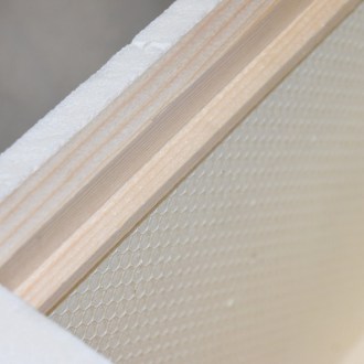 Núcleo de poliestireno extruido Langstroth 3/4 - 6 cuadros