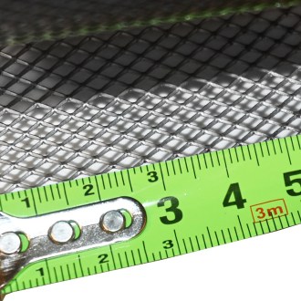 Malla desplegada apícola - aluminio, malla 4 mm, rollo 0,42 × 10 m