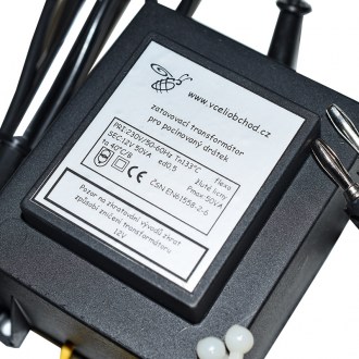 Transformador para fundir láminas de cera 12V - estañado