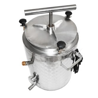 Fundidor de cera con prensa 35l - eléctrico 230 V