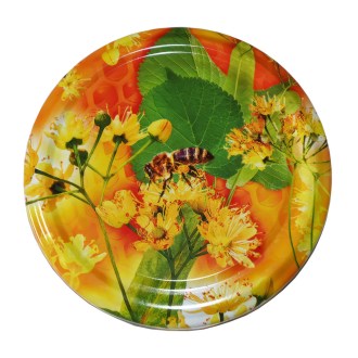 Tapa para frasco TO 82 - abeja en tilo - HO9