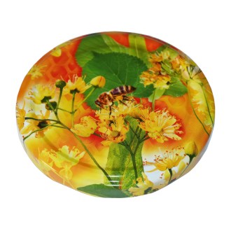 Tapa para frasco TO 82 - abeja en tilo - HO9