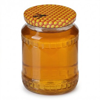 Tapa para tarro TO 82 - abeja en panal