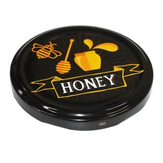 Tapa para tarro TO 82 - Honey - negra - HO12