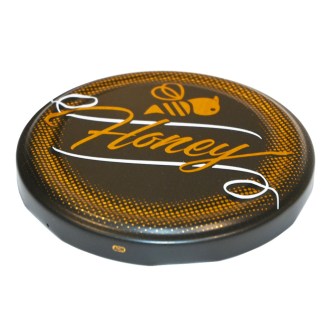 Tapa para frasco TO 82 - Honey - negra - mate - HO12-2
