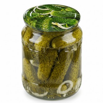 Tapa para conservas para tarro TO 82 - RTS - Pepinos - 700 uds - caja completa