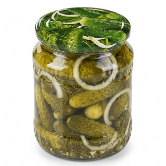 Tapa para conservas para tarro TO 82 - RTS - Pepinos - 700 uds - caja completa