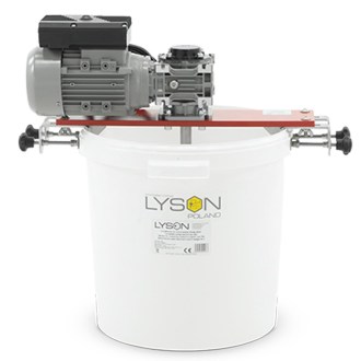 Dispositivo para cremar miel Lysoň para recipientes de plástico de 33 l 230 V