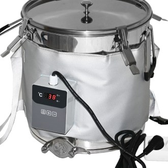 Cinta calefactora para recipientes Mellarius 230 V 113 x 28 cm