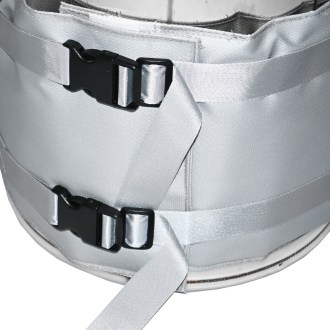 Cinta calefactora para recipientes Mellarius 230 V 113 x 28 cm
