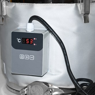 Cinta calefactora para recipientes Mellarius 230 V 113 x 24 cm