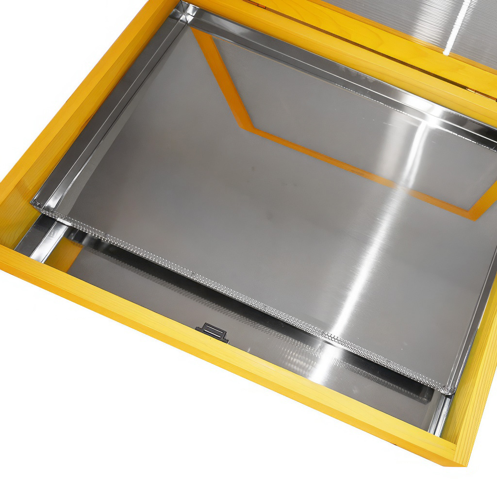 Fundidor solar JaHan de policarbonato, acero inoxidable con tamiz 74,5x54