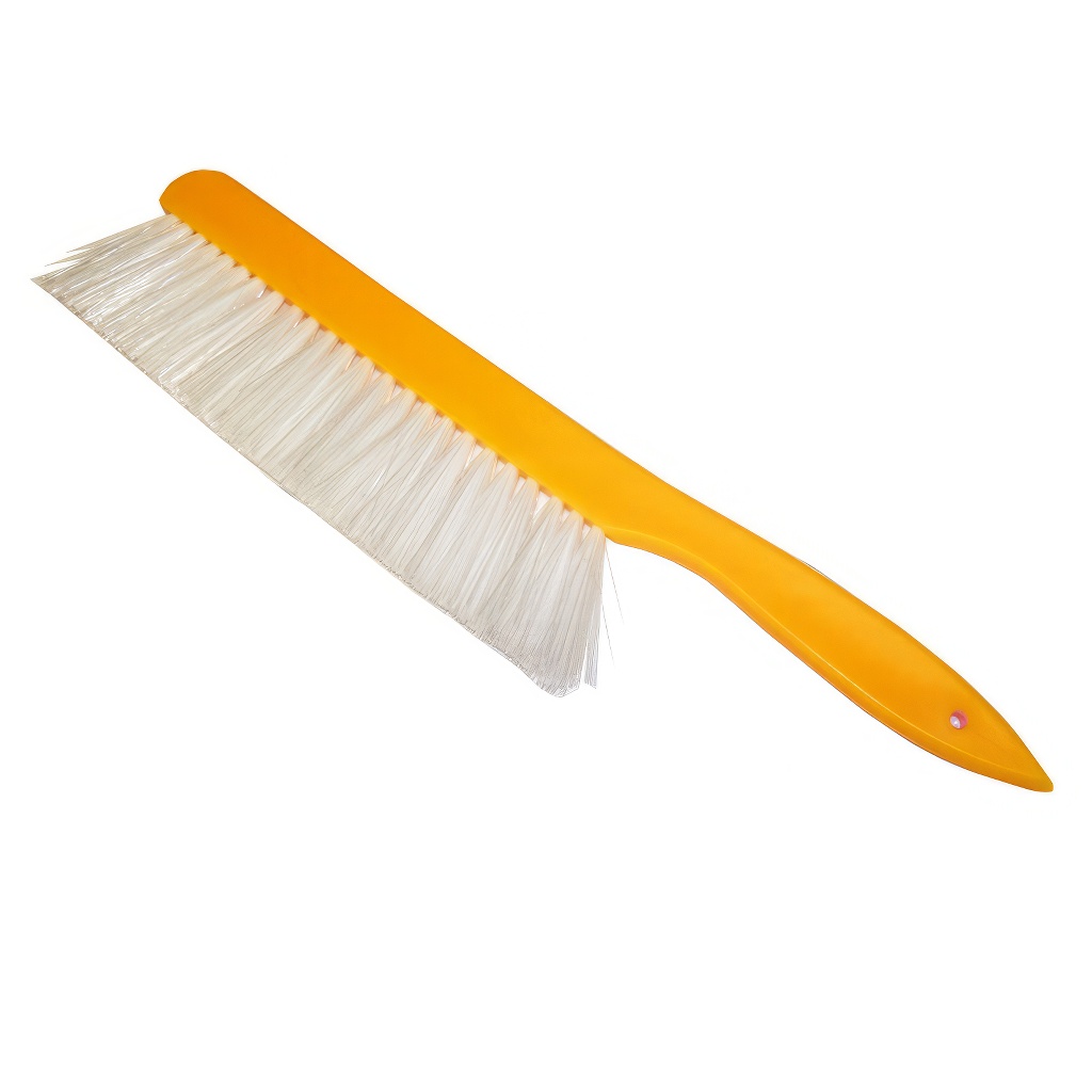 Cepillo para abejas - pelo amarillo, pelo blanco, alemán - pequeño