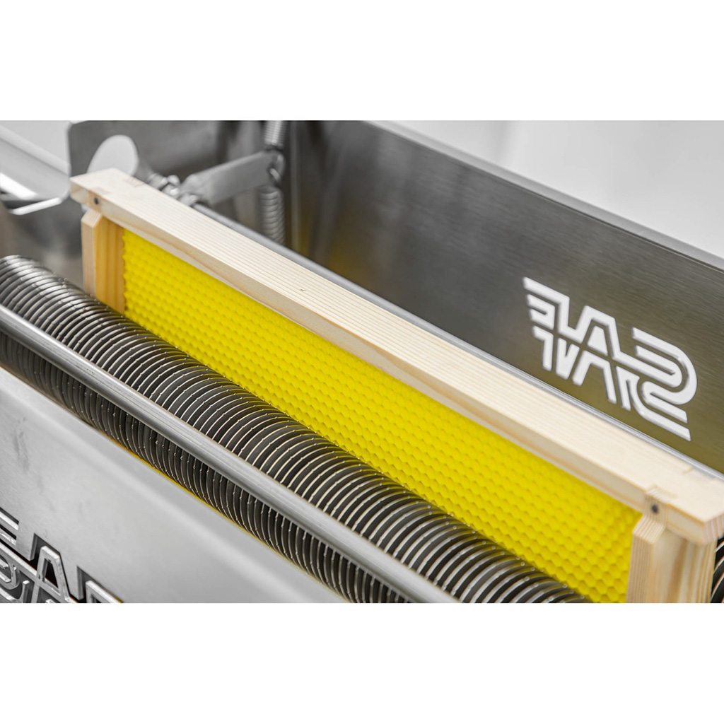 Desoperculador manual de disco para cuadros con generador de vapor 39 × 24 cm