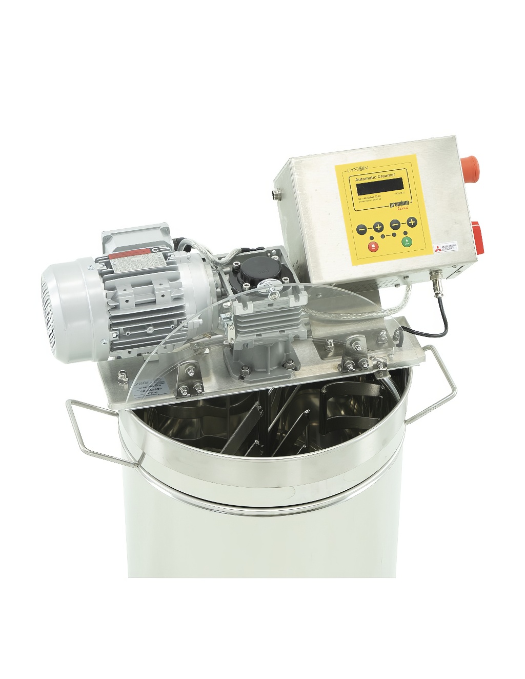 Dispositivo para cremar miel Lysoň PREMIUM 230V cap. 50-200 l - autom.