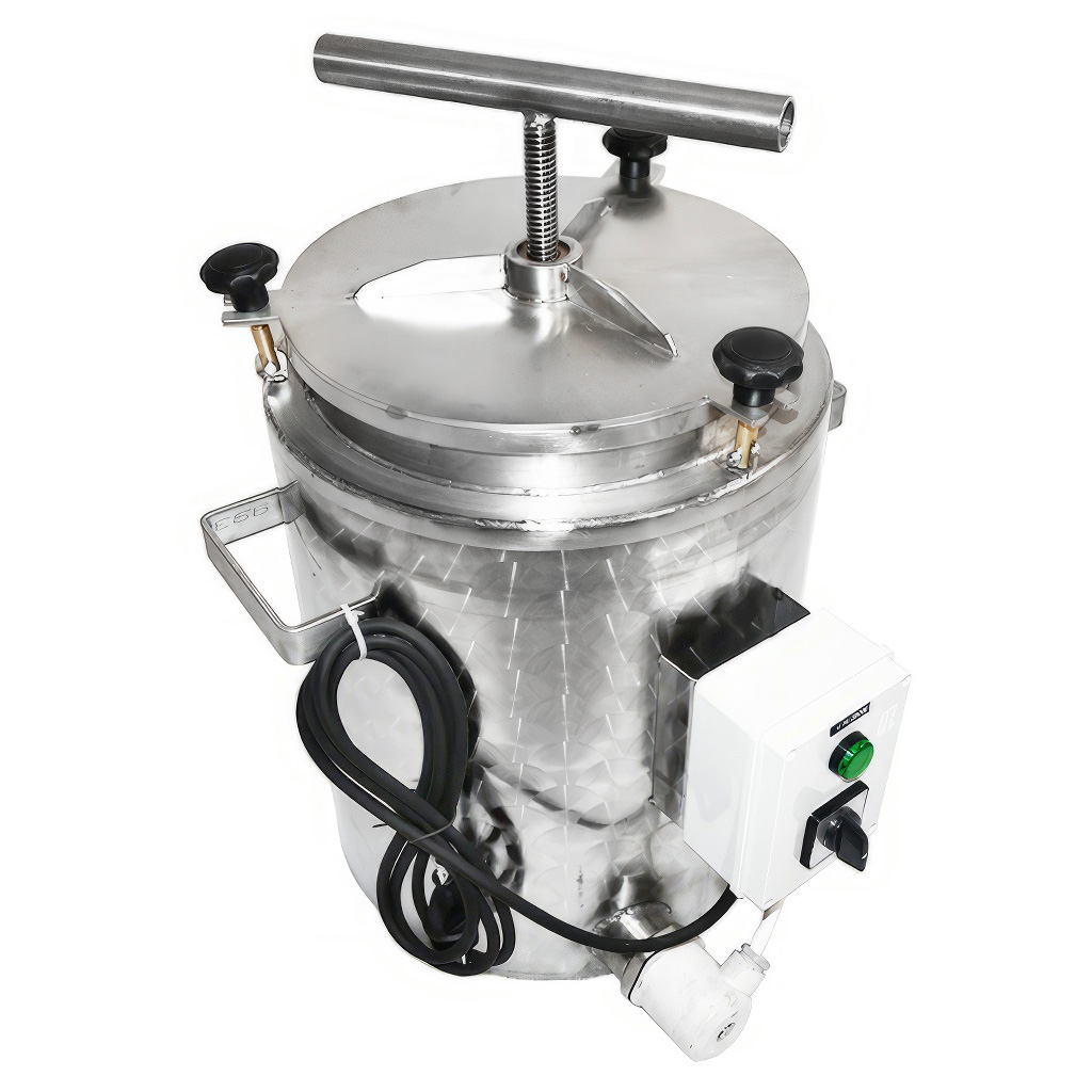 Fundidor de cera con prensa 35l - eléctrico 230 V